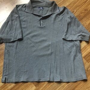 Men's Gray Polo Shirt XL